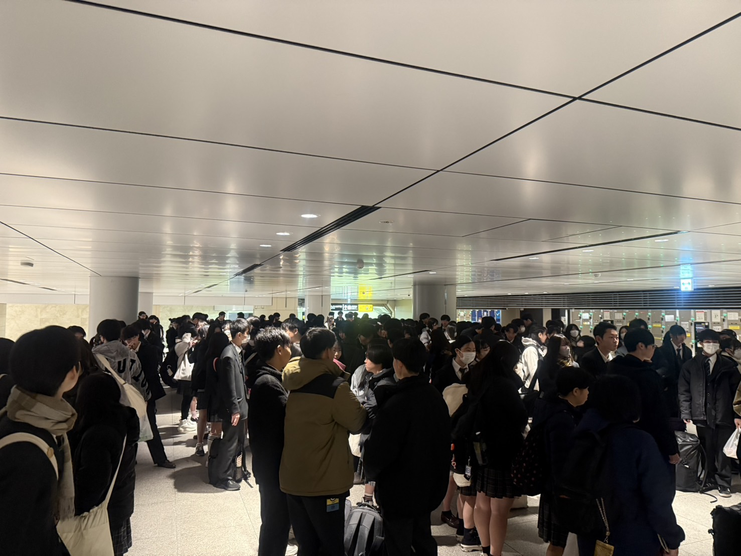 061210_1 東京駅にて